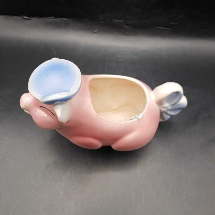 Vintage Shawnee Pink Pig Creamer