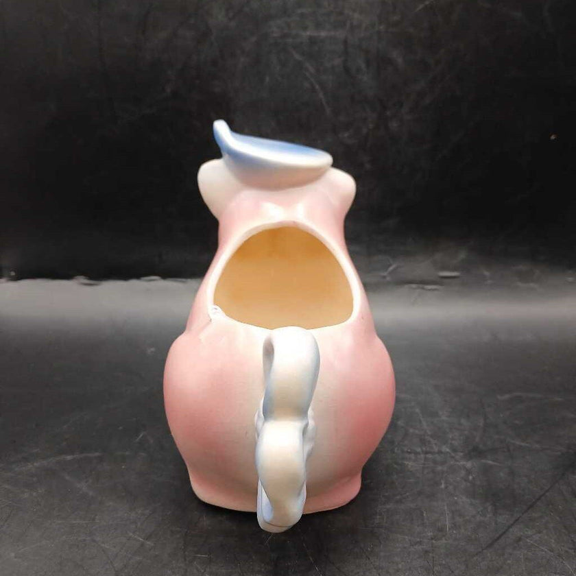 Vintage Shawnee Pink Pig Creamer
