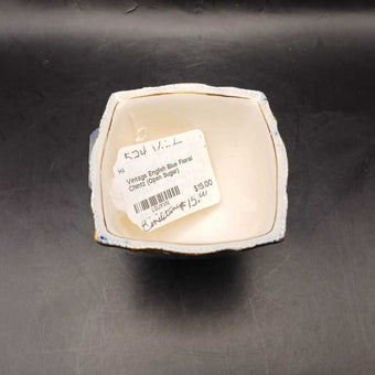 Vintage English Blue Floral Chintz (Open Sugar)