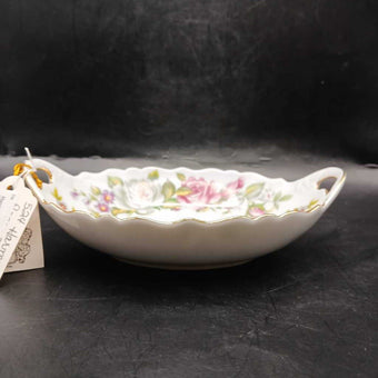 Harmony Rose Oval Candy/Nut Dish