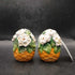 Vintage Flower Basket Salt + Pepper Shakers