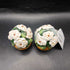 Vintage Flower Basket Salt + Pepper Shakers