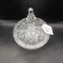 Vintage Footed Round Crystal Covered Candy Dish