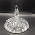 Vintage Footed Round Crystal Covered Candy Dish
