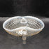Vintage Anchor Hocking Moonstone Opalescent Glass Heart Dish