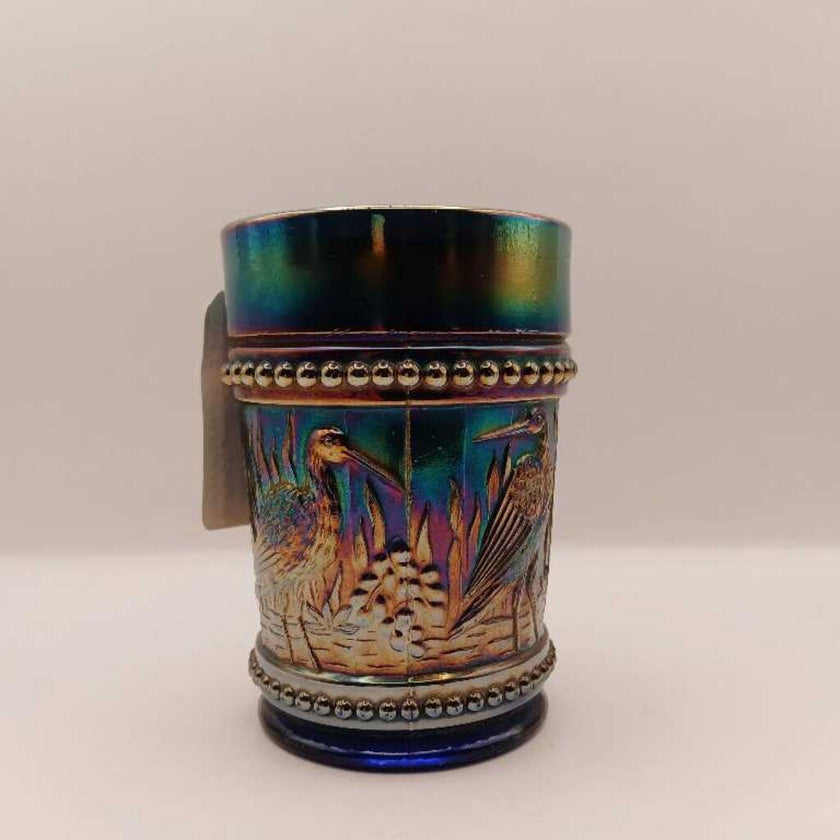 Antique Iridescent Cobalt Blue 