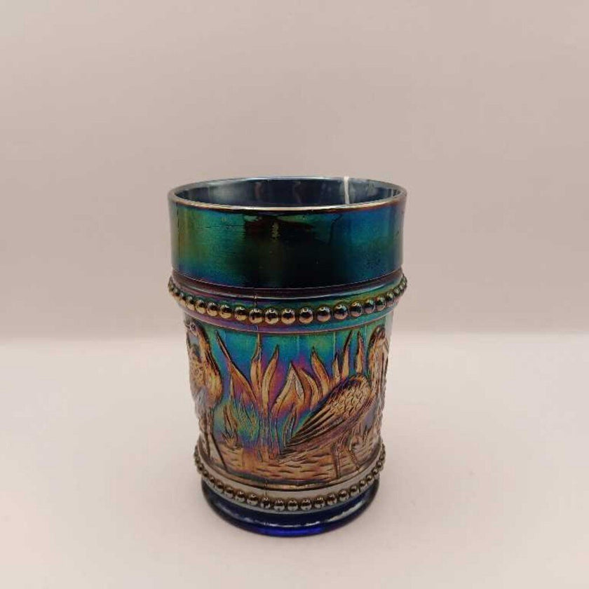 Antique Iridescent Cobalt Blue 