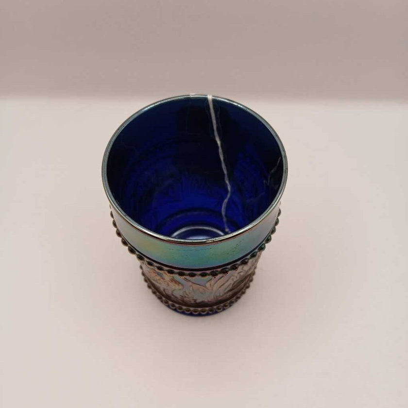 Antique Iridescent Cobalt Blue 