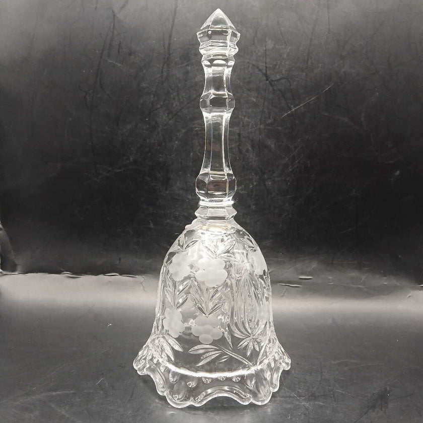 Cut Lead Crystal Bell