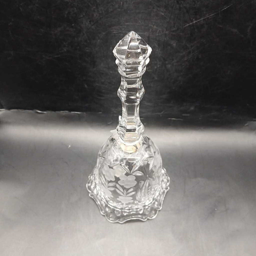 Cut Lead Crystal Bell