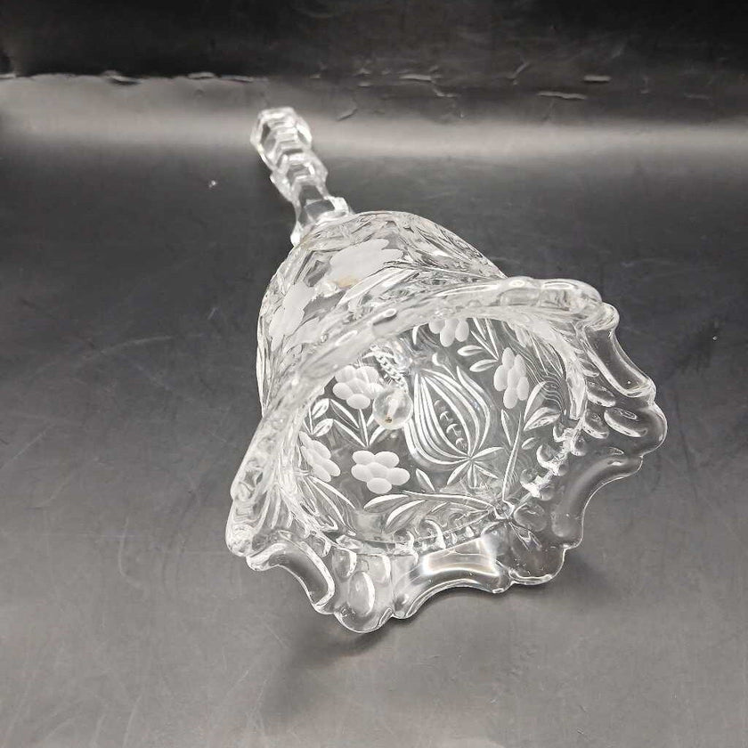 Cut Lead Crystal Bell