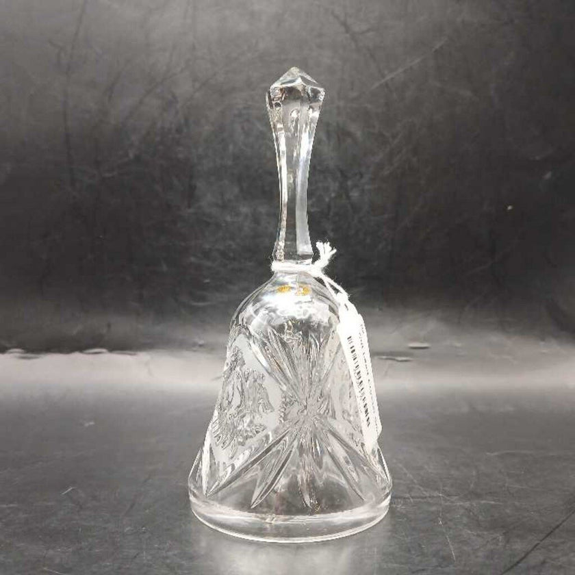 Cut Lead Crystal Small Bell