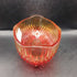 INDIANA GLASS WILDFIRE DIAMOND POINT OVAL BOWL