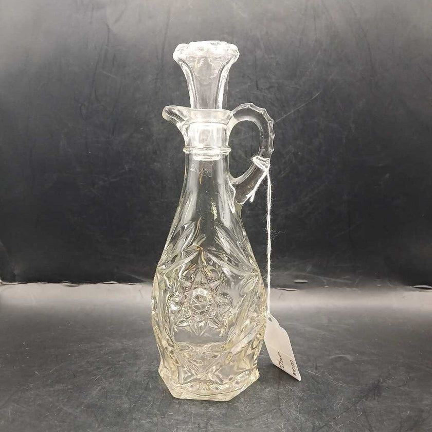 Anchor Hocking 50's Early American Prescut Star of David Oil Cruet