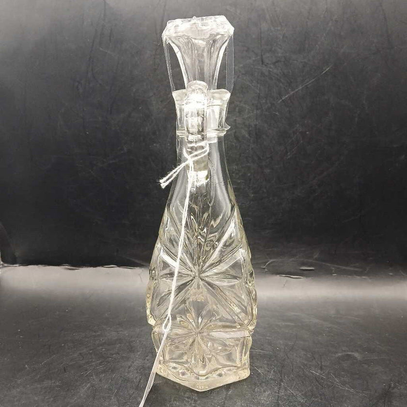Anchor Hocking 50's Early American Prescut Star of David Oil Cruet