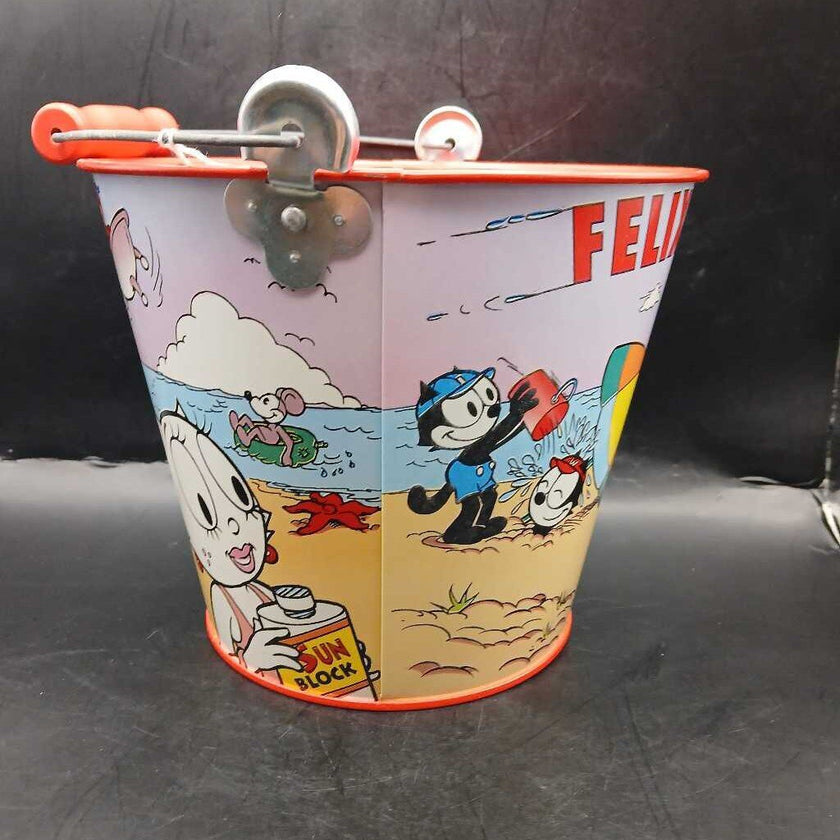 Felix the Cat Metal Sand Pail