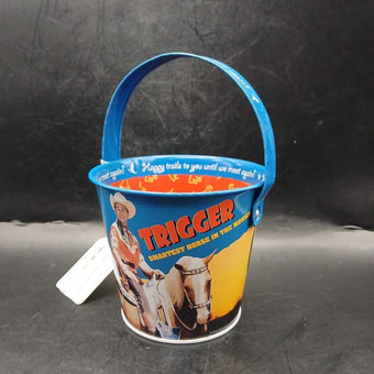 Roy Rogers Mini Metal Sand Pail