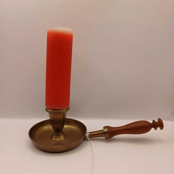 Brass candlestick holder