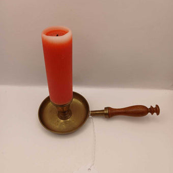 Brass candlestick holder