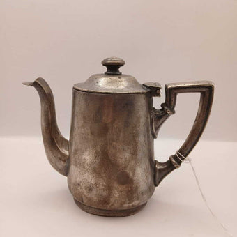 JC 1920s Adolphus Hotel Dallas Texas Silver Plate Restaurant MINI Coffee Pot