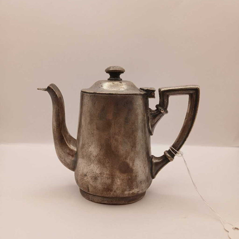 JC 1920s Adolphus Hotel Dallas Texas Silver Plate Restaurant MINI Coffee Pot