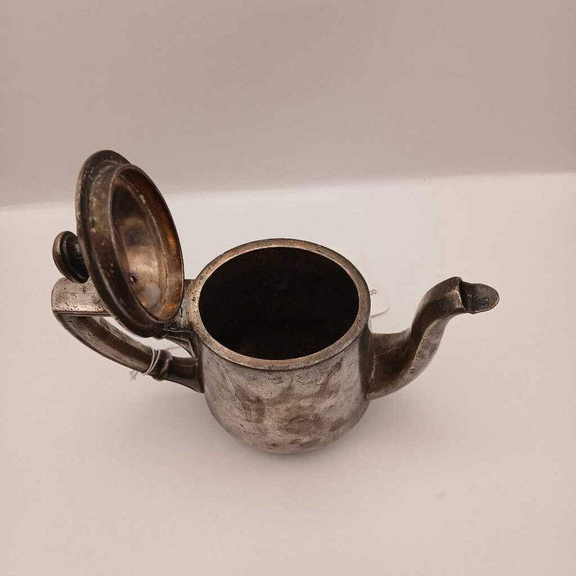 JC 1920s Adolphus Hotel Dallas Texas Silver Plate Restaurant MINI Coffee Pot