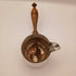 Silver plated Brandy Warmer w/ wooden handle