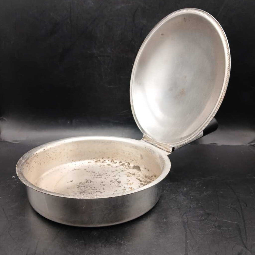 FB Rodgers Silver Co. crumb/ash pan Silver on Copper