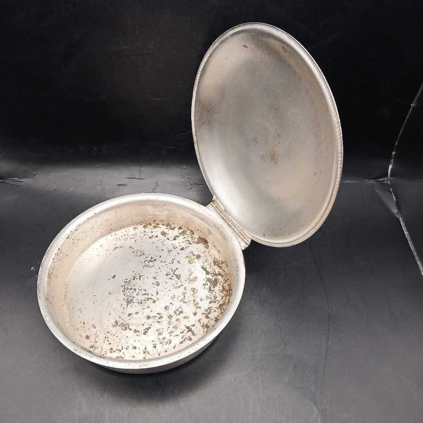 FB Rodgers Silver Co. crumb/ash pan Silver on Copper