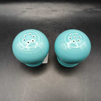 Turquoise Fiesta ware S&P set