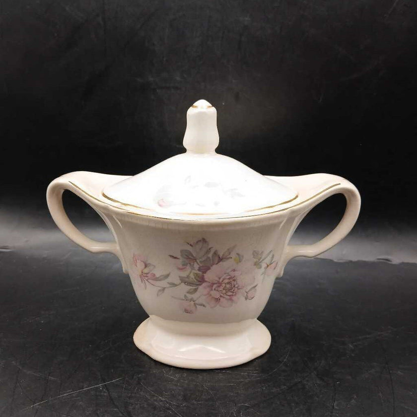 Floral Sugar Bowl