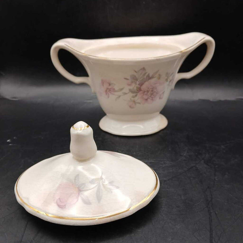 Floral Sugar Bowl