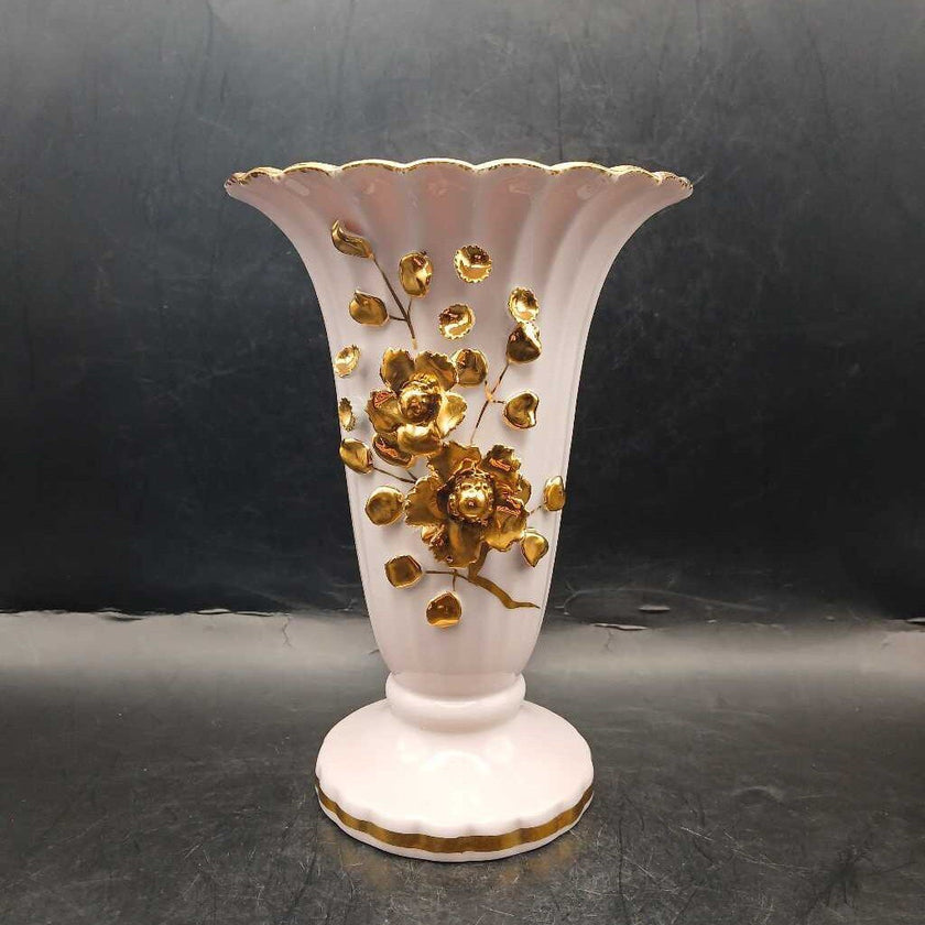 Lefton pink vase