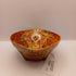 *AS IS* 70s Drip Glaze Studio Pottery Footed Bowl Orange Handmade Signed Ivey 1977