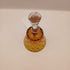 Bohemian Amber Crystal Bell