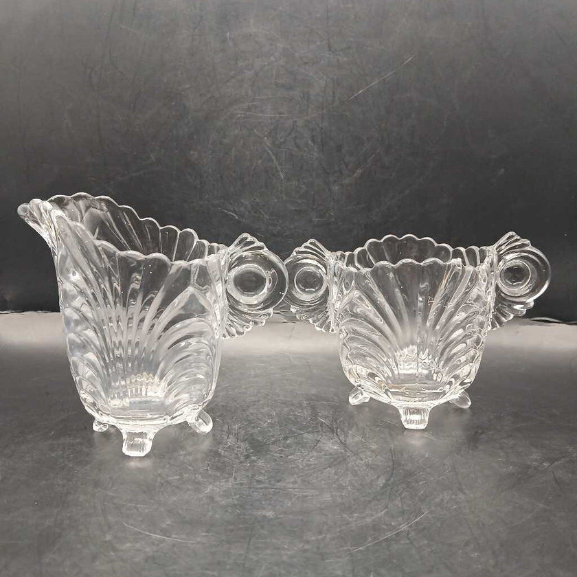 VTG Art Deco Creme & Sugar Bowls