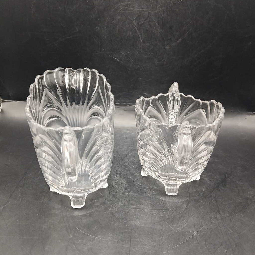 VTG Art Deco Creme & Sugar Bowls