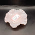Pink ruffle hobnail dish