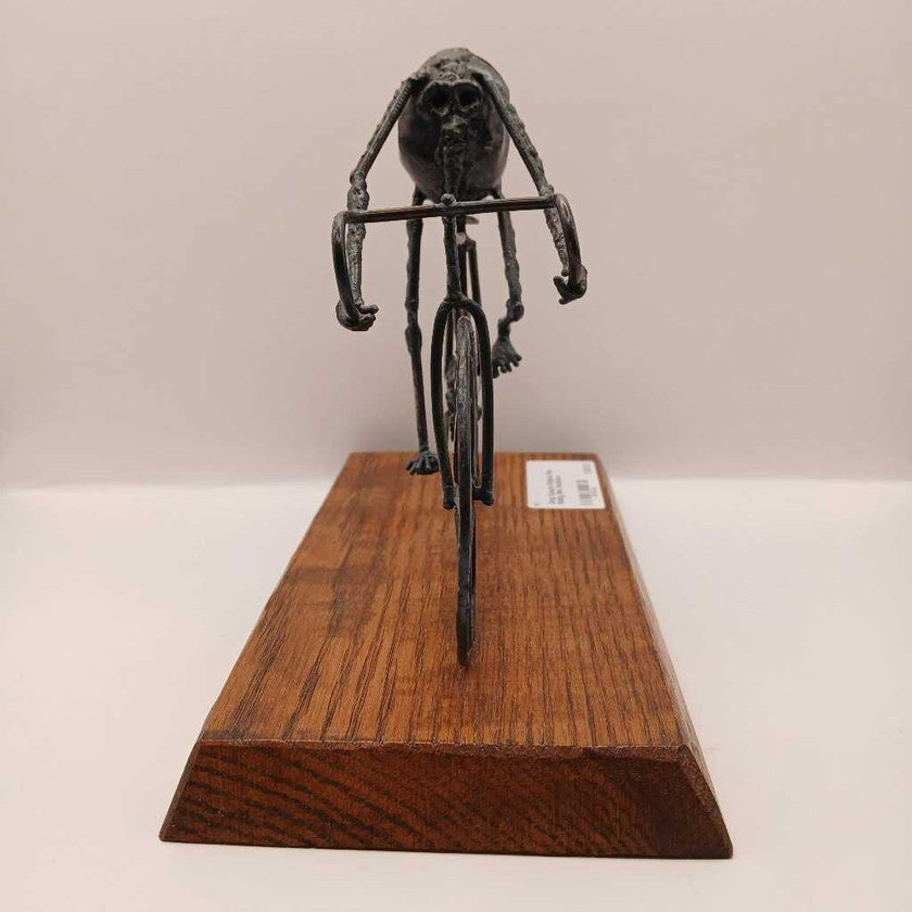 Greg Quayle Original Flea Riding Bike Sculpture