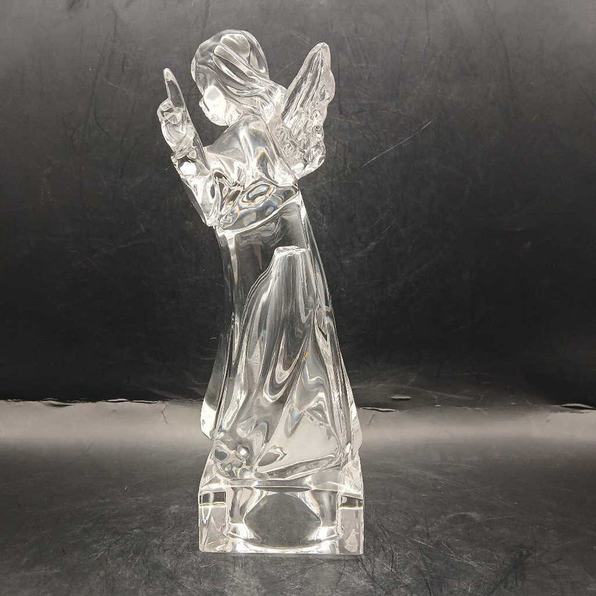 Mikasa Crystal Angel Mandolin Statue