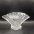 Mikasa Flores Flair Fan shaped crystal centerpiece bowl vase