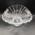 Mikasa Flores Flair Fan shaped crystal centerpiece bowl vase