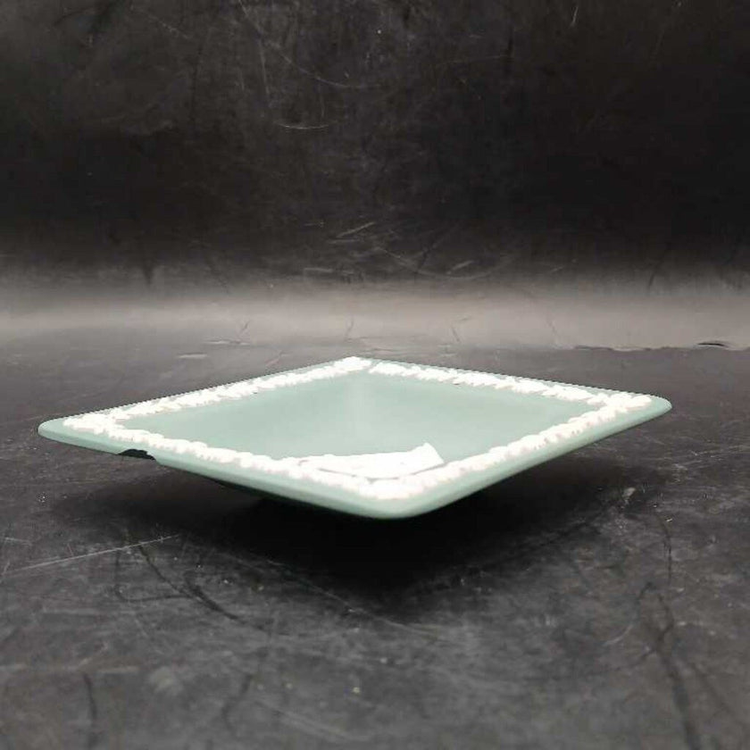Wedgwood Green Diamond Pin dish