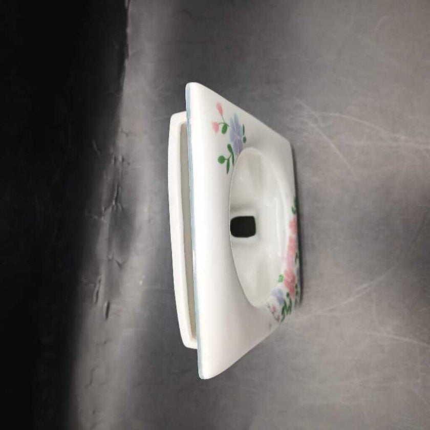 Fantasy Floral Picture ceramic-porcelain frame Made in Japan