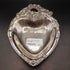 Italy Leonard silver plated heart dish