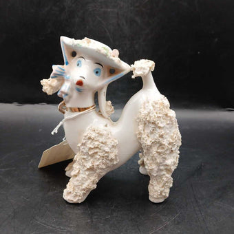 Vintage Enesco Ceramic Spaghetti Poodle