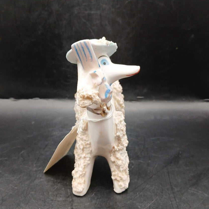 Vintage Enesco Ceramic Spaghetti Poodle