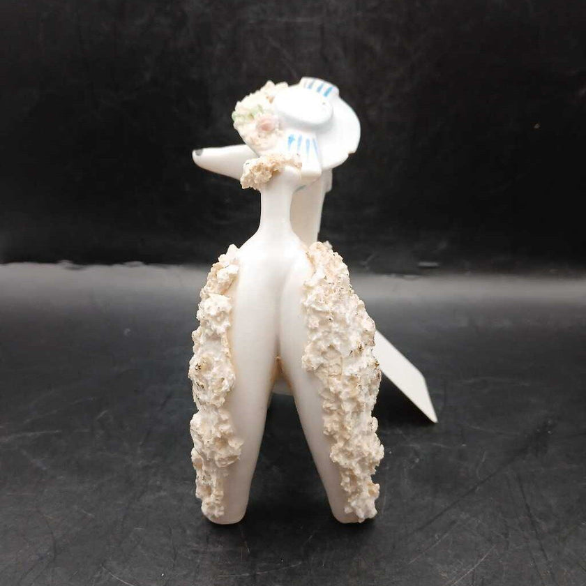 Vintage Enesco Ceramic Spaghetti Poodle