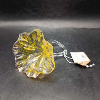 Blown glass flower