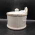 Vintage House of Webster Wild Roses Salt Cellar (covered canister)